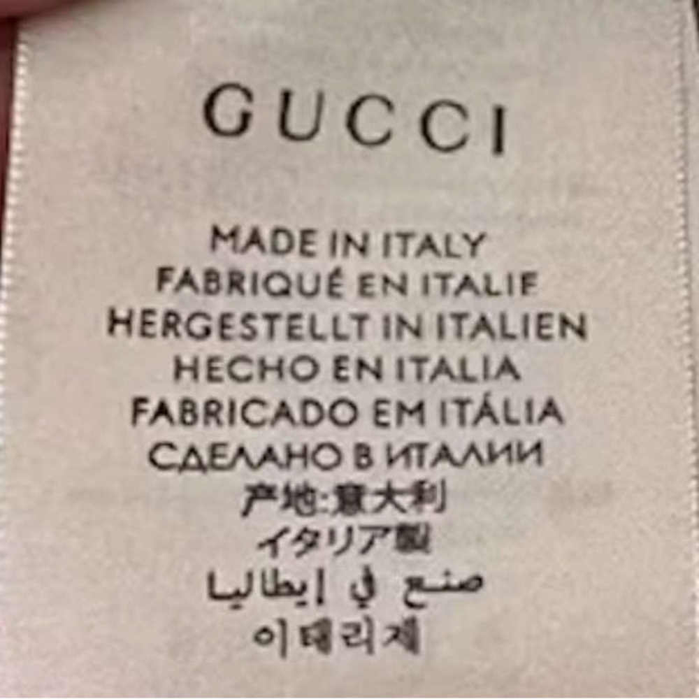 Gucci Denim GG Monogram Bucket Hat Wide Large Brim Navy Blue Sun Coverage - Picture 14 of 16